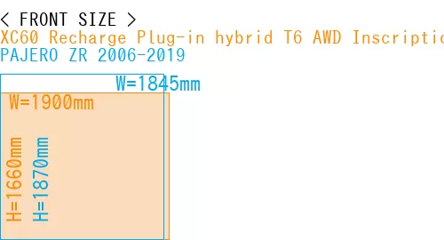#XC60 Recharge Plug-in hybrid T6 AWD Inscription 2022- + PAJERO ZR 2006-2019